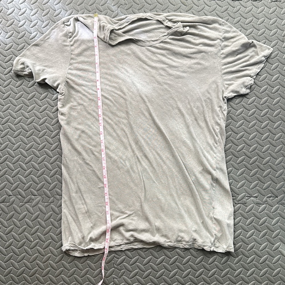 U.S.A Made James Perse 

Charoal t-shirt

Very comfortable